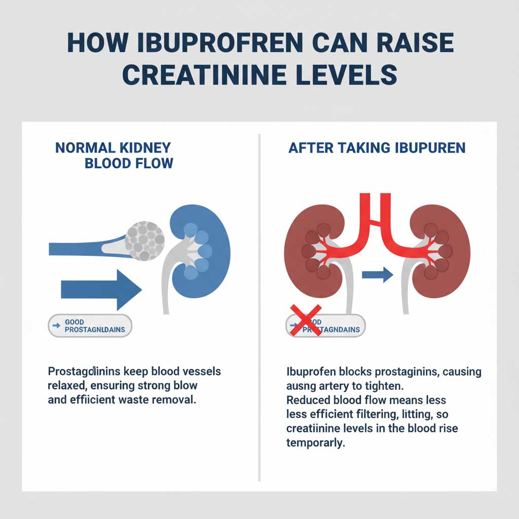 The Kidney Connection: How Ibuprofen Affects Creatinine