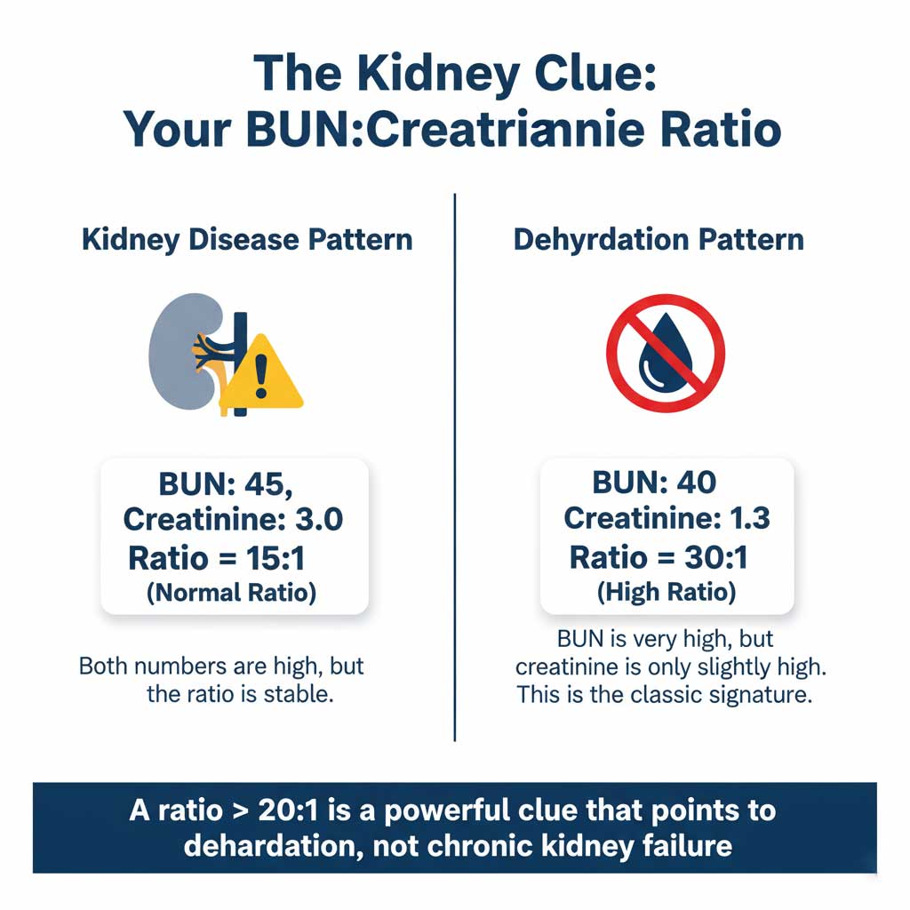 The Kidney Signature: Your BUN:Creatinine Ratio Explained