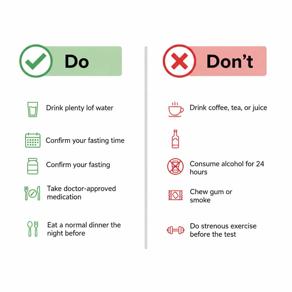 Pre-Blood Test Checklist: Do's and Don'ts
