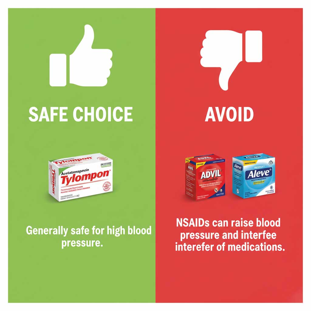 Pain Relievers & High Blood Pressure: The Safe Choice