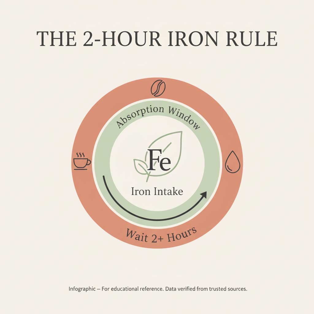 The 2-Hour Rule: Mastering Your Iron Absorption Window
