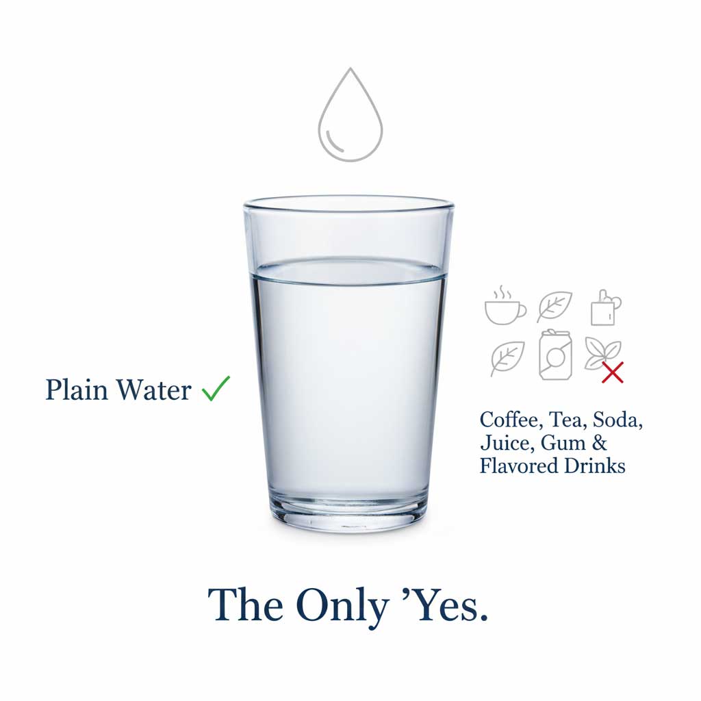 Hydration Purity: The Fasting Beverage Guide