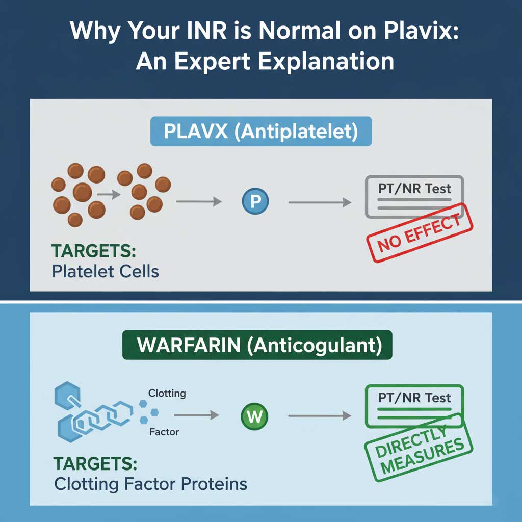 Solving the INR Puzzle: An Authoritative Guide to Plavix vs. Warfarin