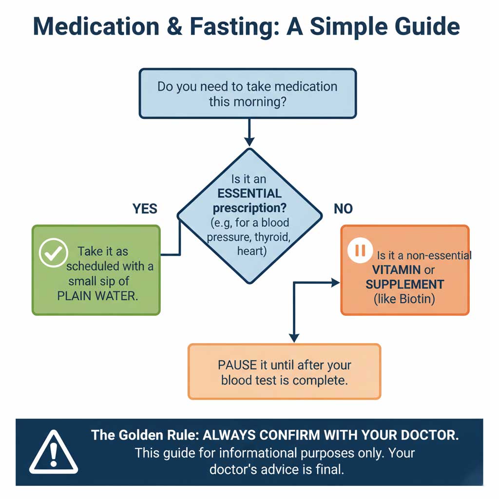 Should I Take My Medication While Fasting?
