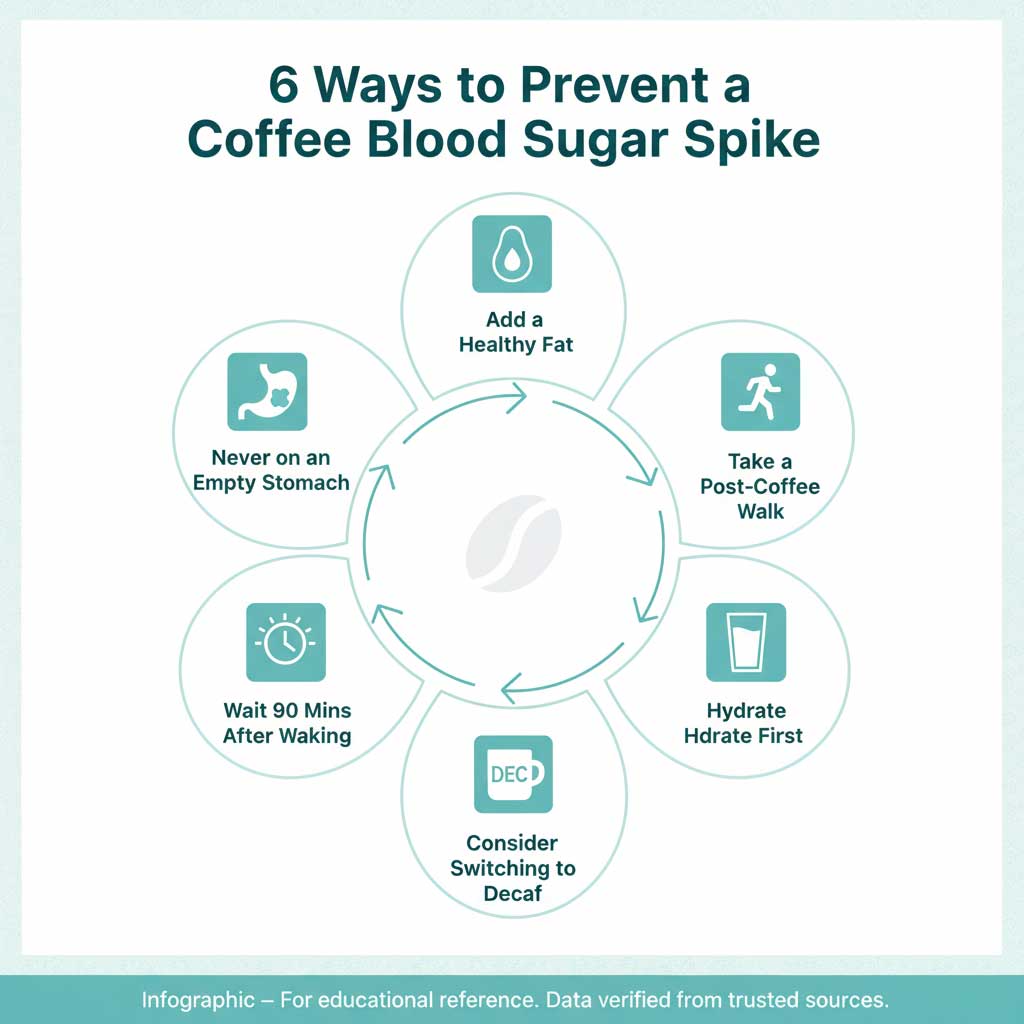 6 Tips to Prevent a Coffee Blood Sugar Spike