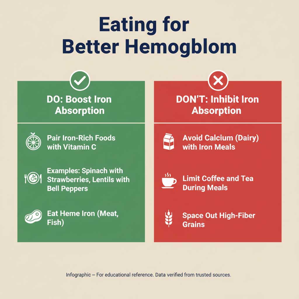 How to Increase Hemoglobin: Diet Do's and Don'ts