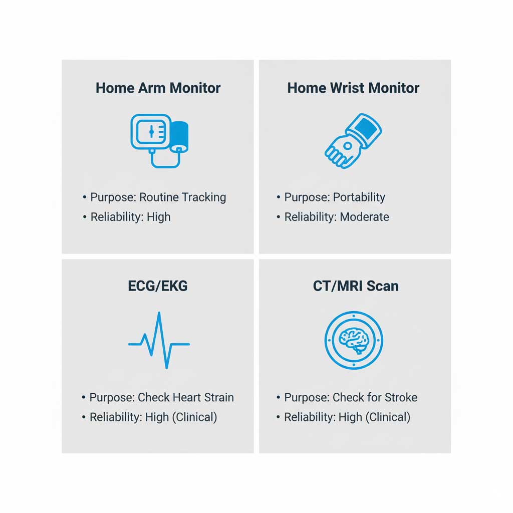 Comparing Blood Pressure Tools: Home vs. Hospital