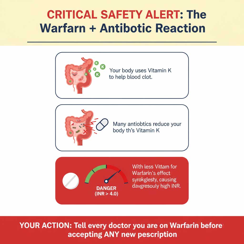 A Critical Safety Alert: The Antibiotic & Warfarin Interaction