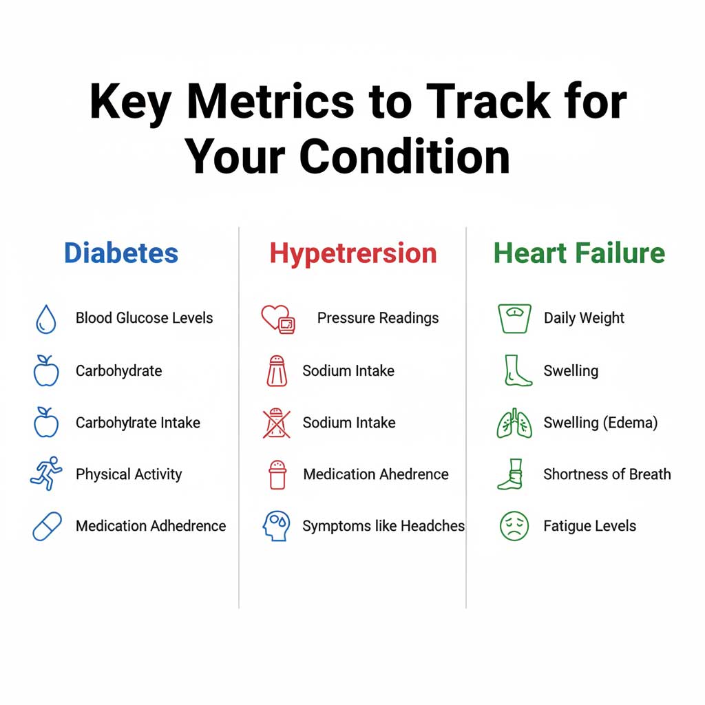 At-a-Glance: What to Track for Your Condition