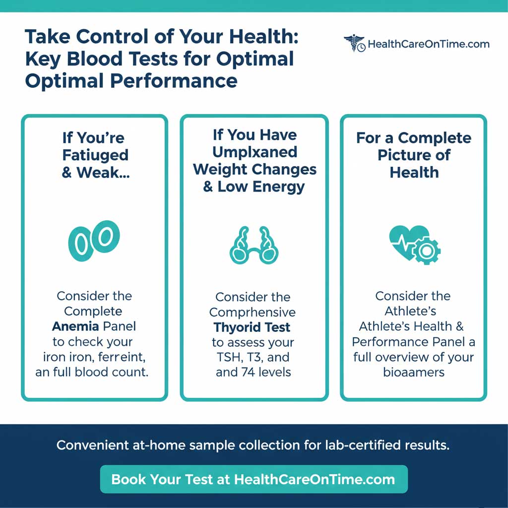 Don't Guess, Get Tested: Key Blood Tests for Athletes