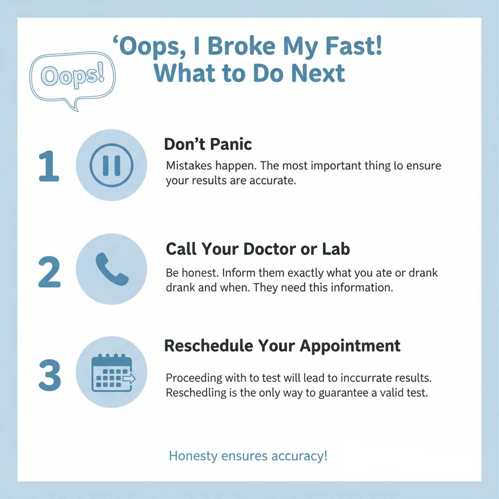 Fasting Mistake: What to Do