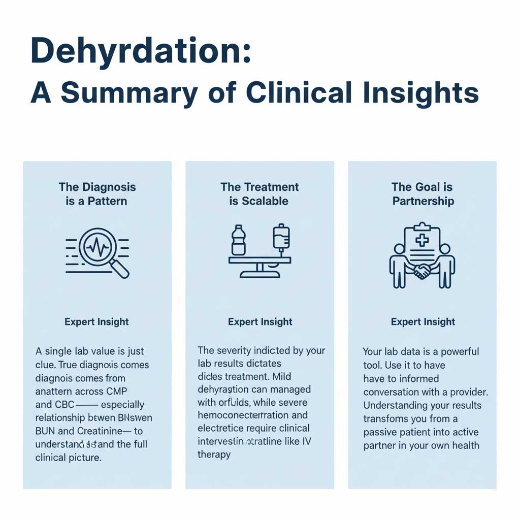 Dehydration: A Summary of Clinical Takeaways