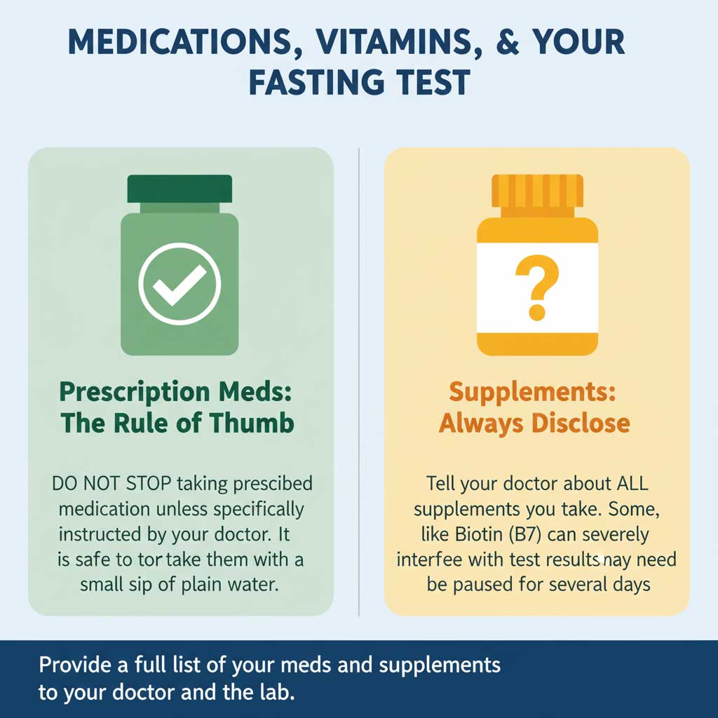 Medications & Supplements During Your Fast