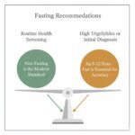 How many hours should I fast before a cholesterol test in the USA?
