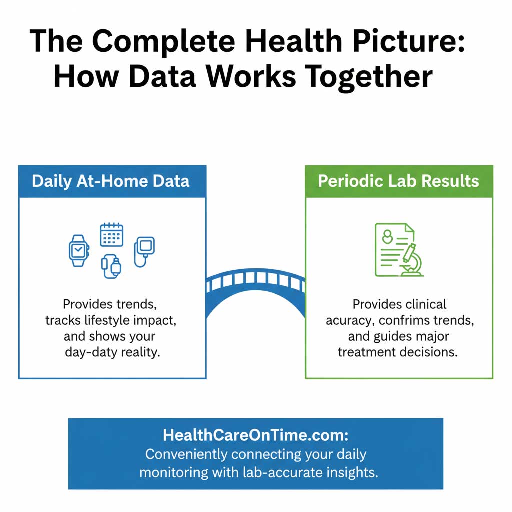 Bridging the Gap: Daily Data & Clinical Results
