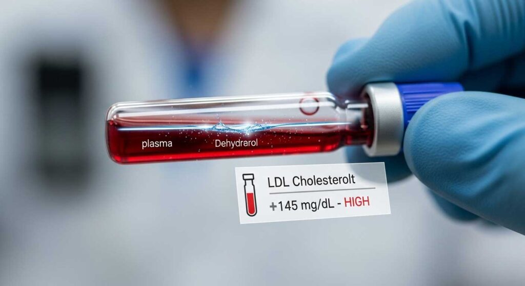 Can Being Dehydrated Falsely Elevate Your Cholesterol Levels?