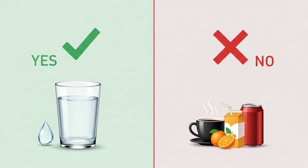 Fasting for a Blood Test? Here’s What You Can Drink Safely