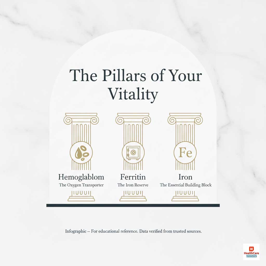 Name: The Pillars of Vitality: Hemoglobin, Ferritin & Iron