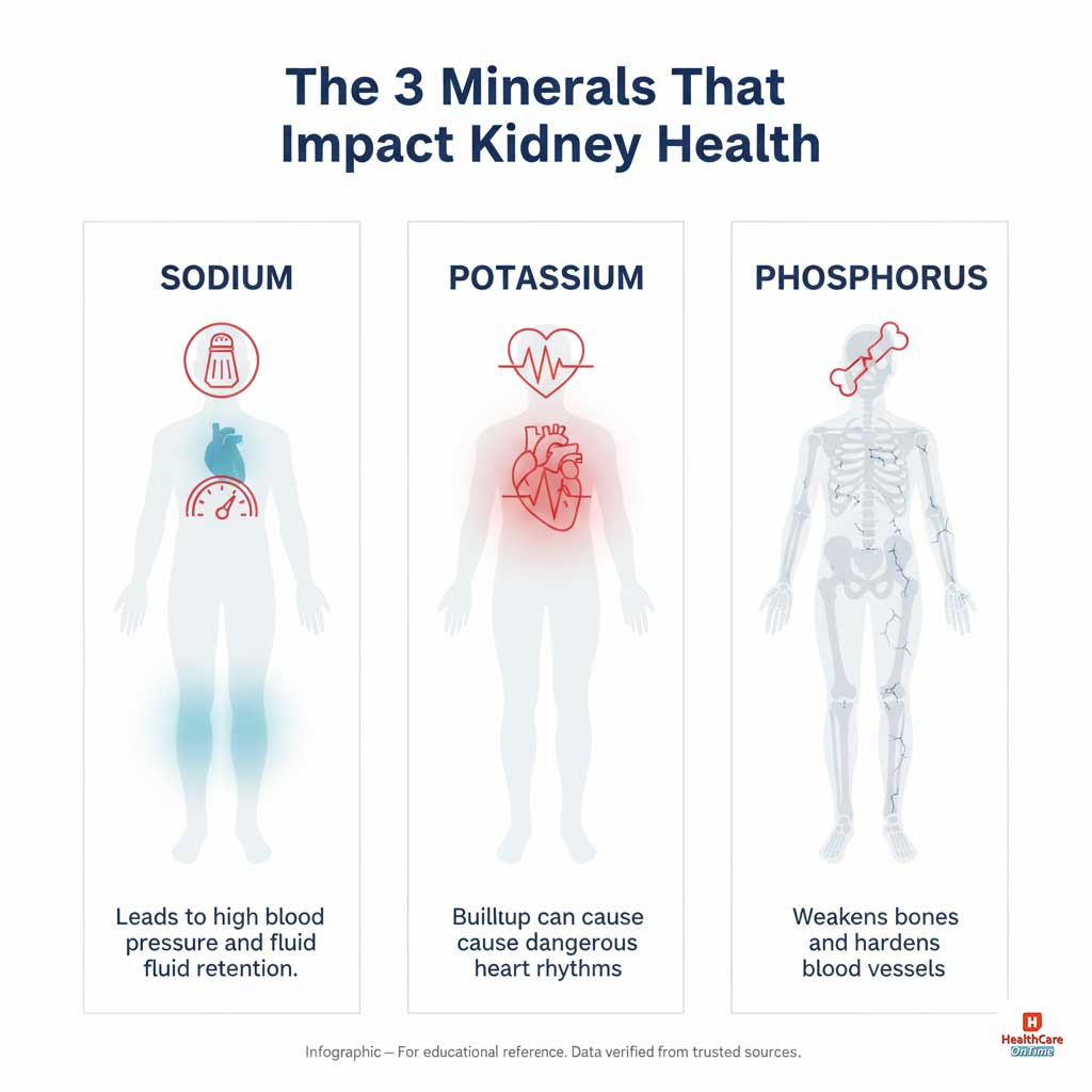 The 3 Minerals to Control with Kidney Disease