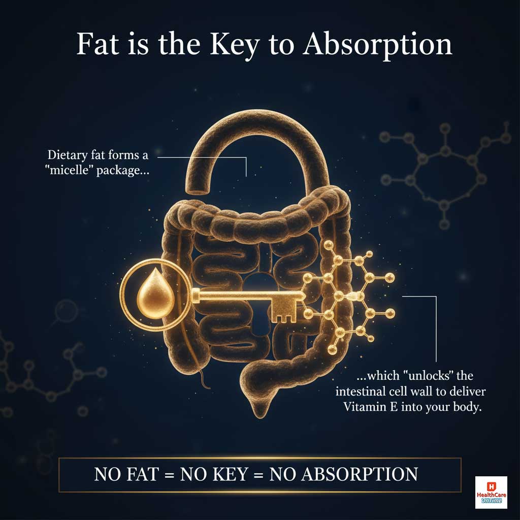 The Key to Unlocking Vitamin E: Absorption