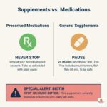 I take a daily low-dose aspirin and a multivitamin. Should I stop them?