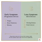 Can I have pregnancy symptoms before hCG is high enough to detect?