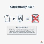 If I accidentally break my fast with a piece of toast, is the whole test ruined?