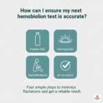 How can I ensure my next hemoglobin test is accurate?