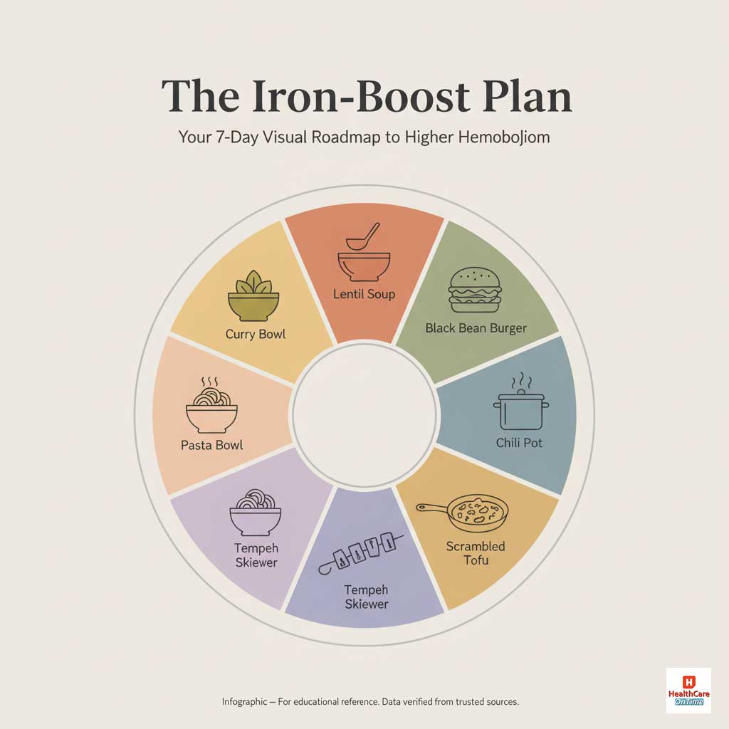 The Iron-Boost Plan: Your 7-Day Visual Roadmap