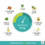 How much vitamin e should adults get daily?