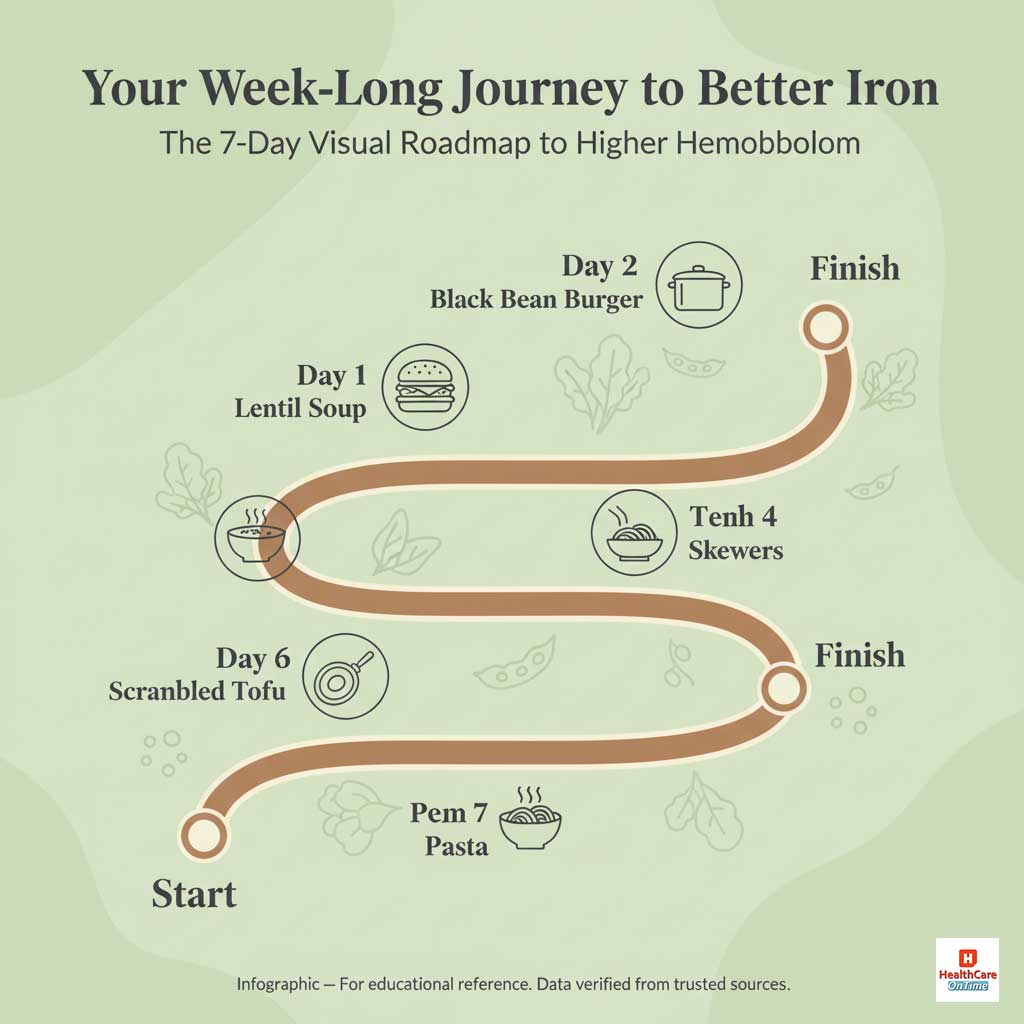 The Iron-Boost Plan: Your Week-Long Roadmap