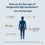 What are the first signs of dangerously high hemoglobin?
