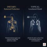 What's the difference between eating Vitamin E and using it on my skin?