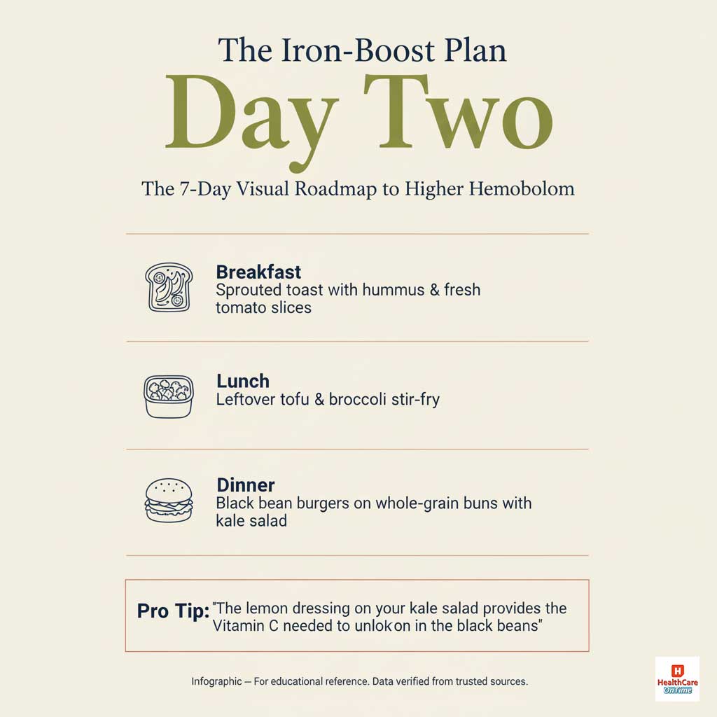 Iron-Boost Plan: Day 2 — Consistency