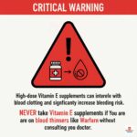 Can vitamin e supplements increase my bleeding risk?