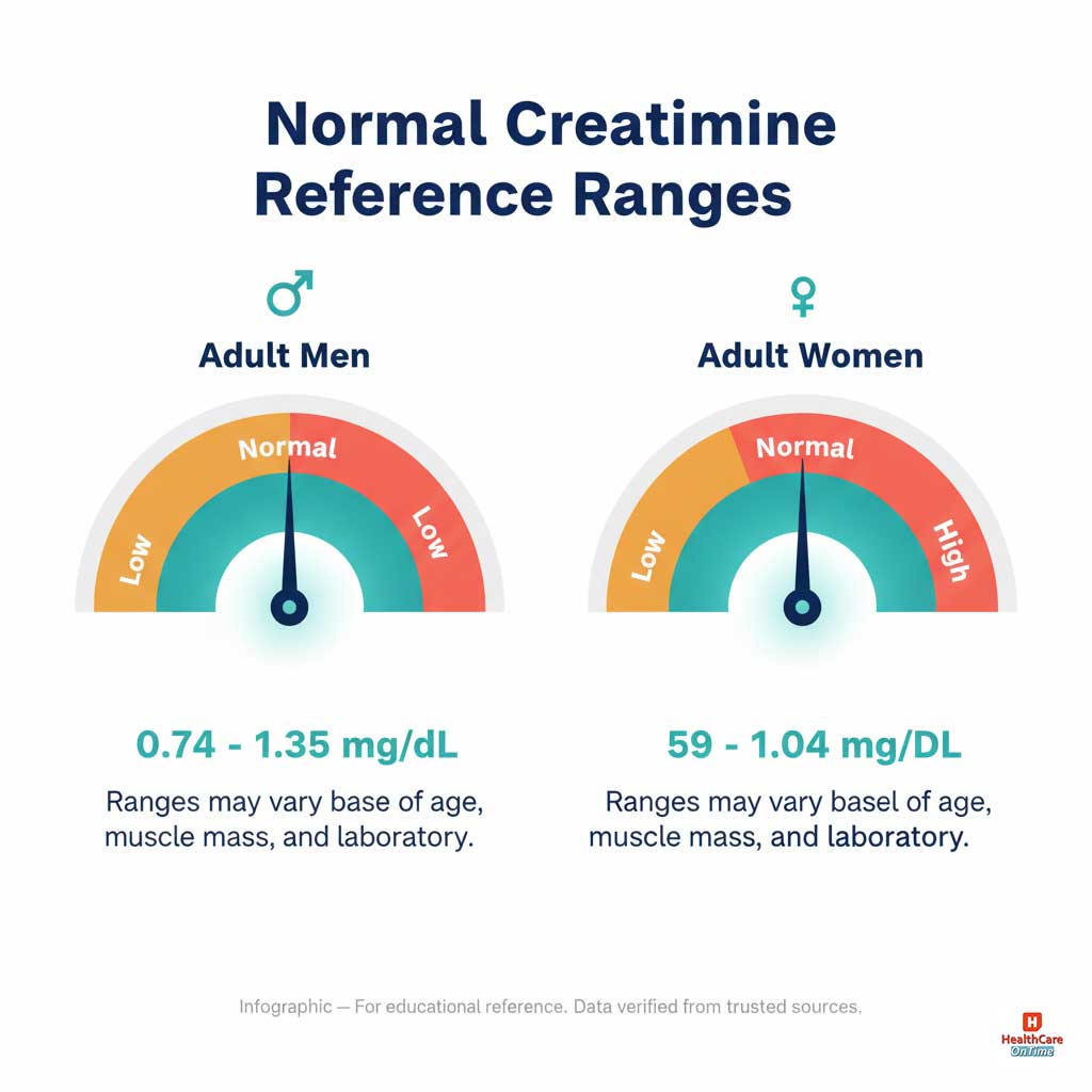 Normal Creatinine Levels: A Visual Guide for Adults