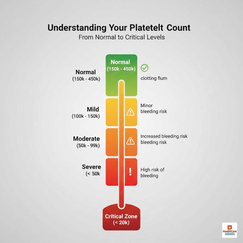 The Platelet Count Spectrum