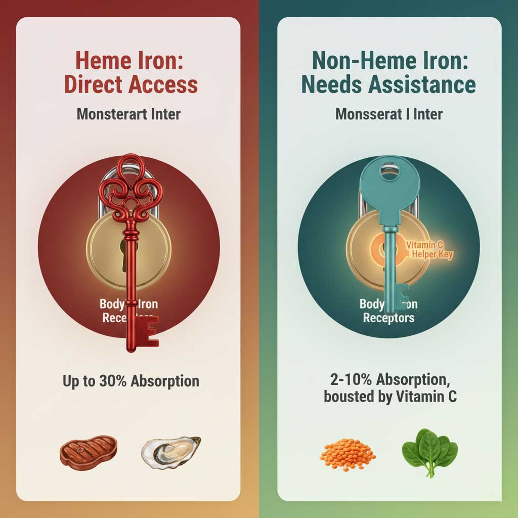 The Two Keys to Iron Absorption