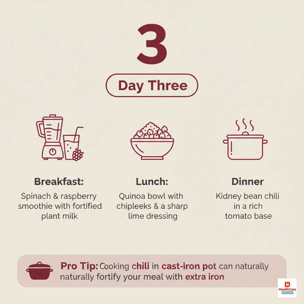 Iron-Boost Plan: Day 3 — Synergy