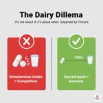 Can I drink milk if I am trying to increase my iron levels?