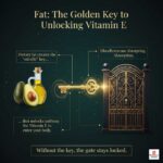 Why do I need to eat fat to absorb vitamin e?