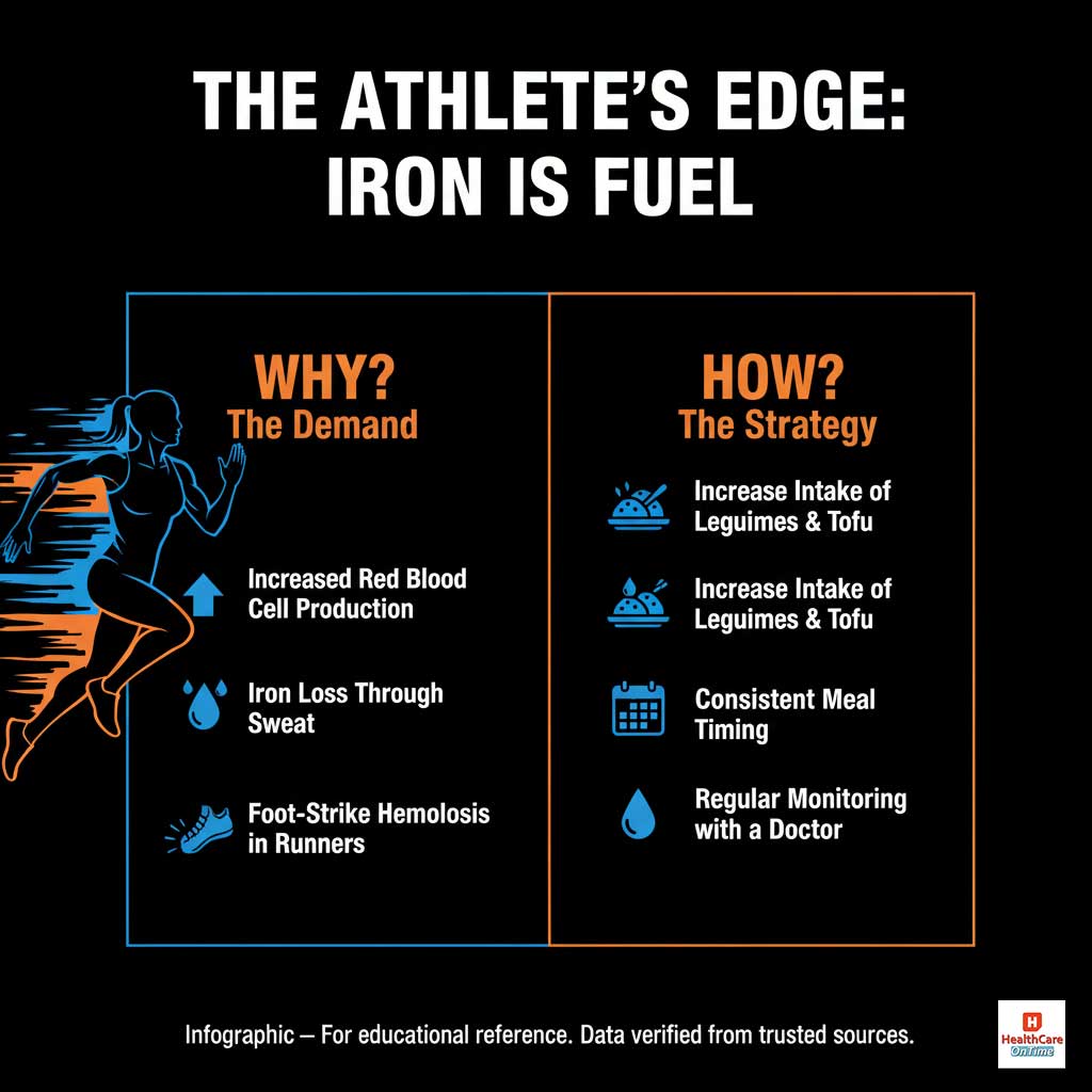 The Athlete's Edge: Fueling Performance with Iron