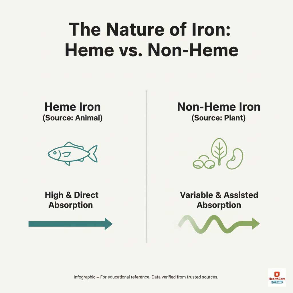 The Iron Duality: A Visual Study of Heme vs. Non-Heme