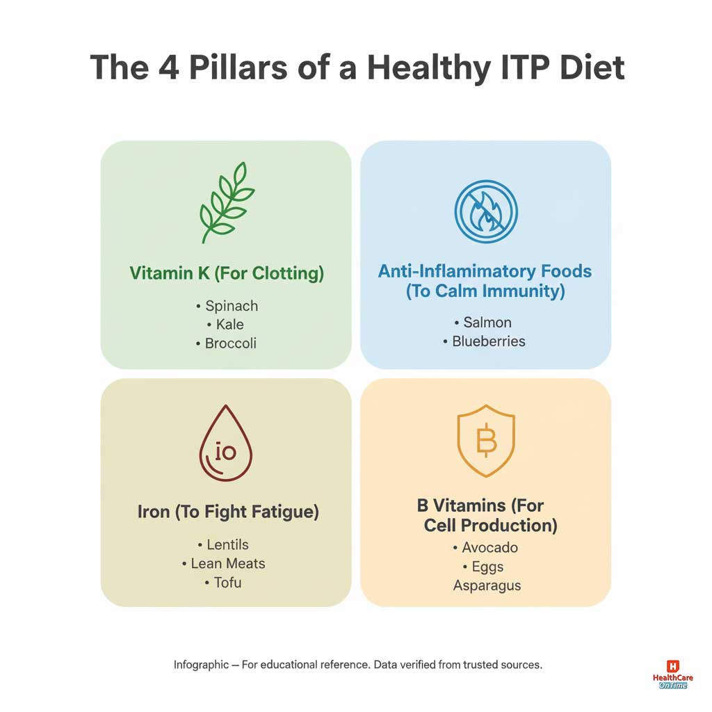 The 4 Pillars of the Anti-Inflammatory ITP Diet