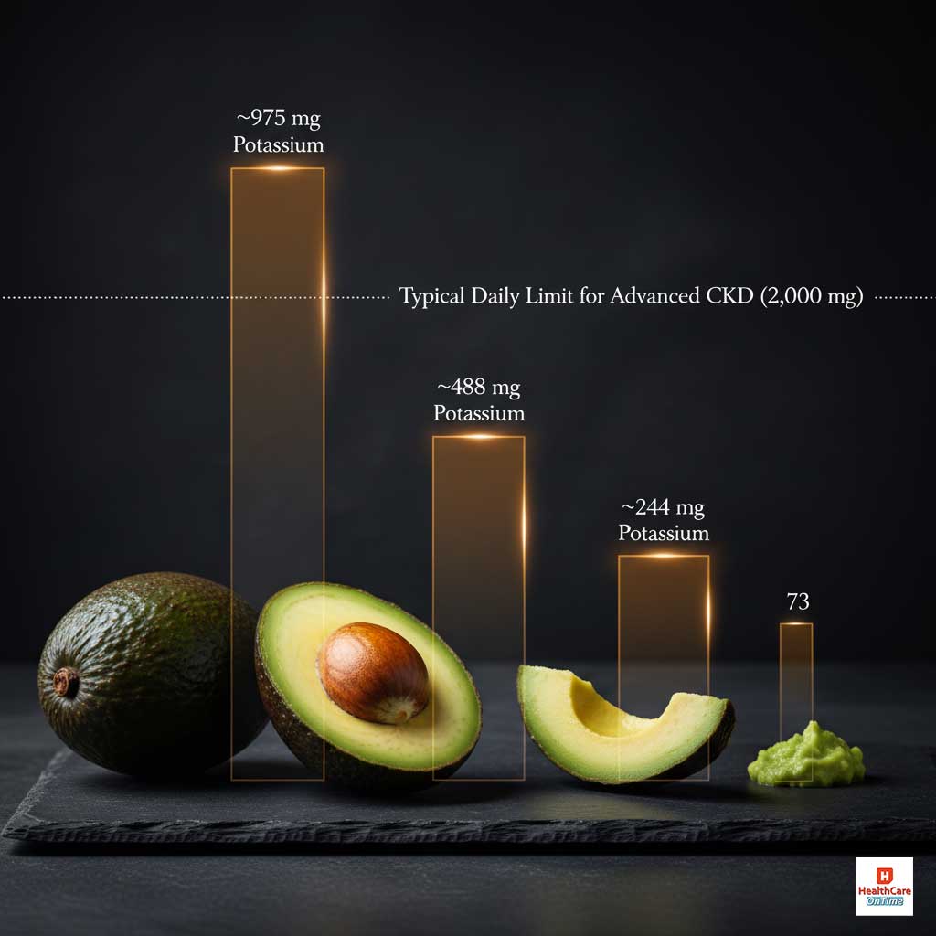 Deconstructing the Avocado: A Visual Guide to its Potassium Load
