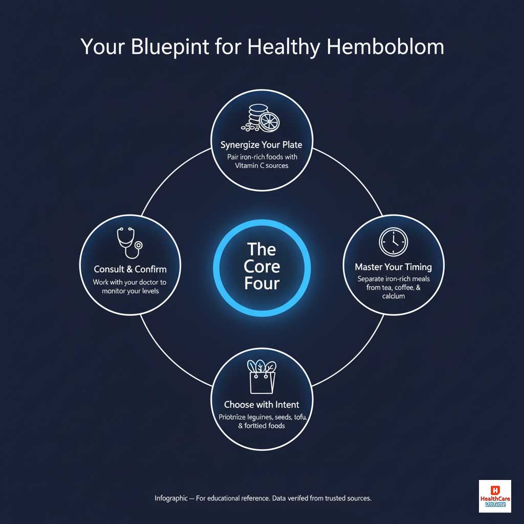 The Core Four: Your Blueprint for Healthy Hemoglobin