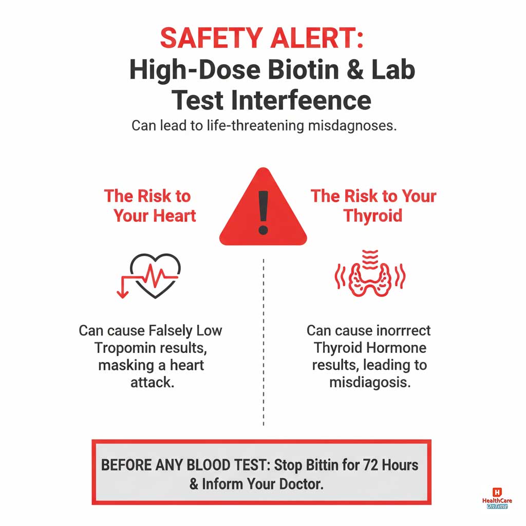 CRITICAL SAFETY ALERT: The High-Dose Biotin Risk