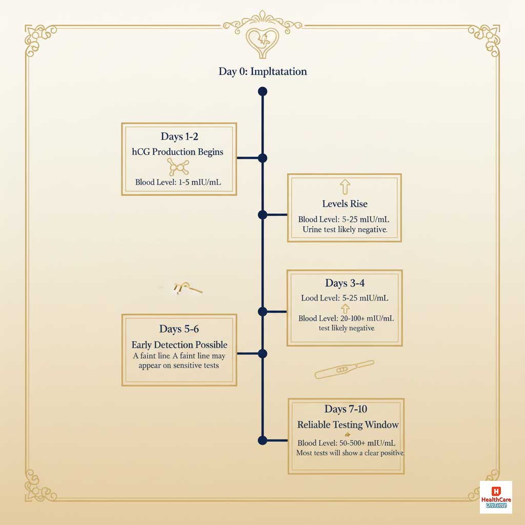 hCG Detection Timeline: From Implantation to Positive Test
