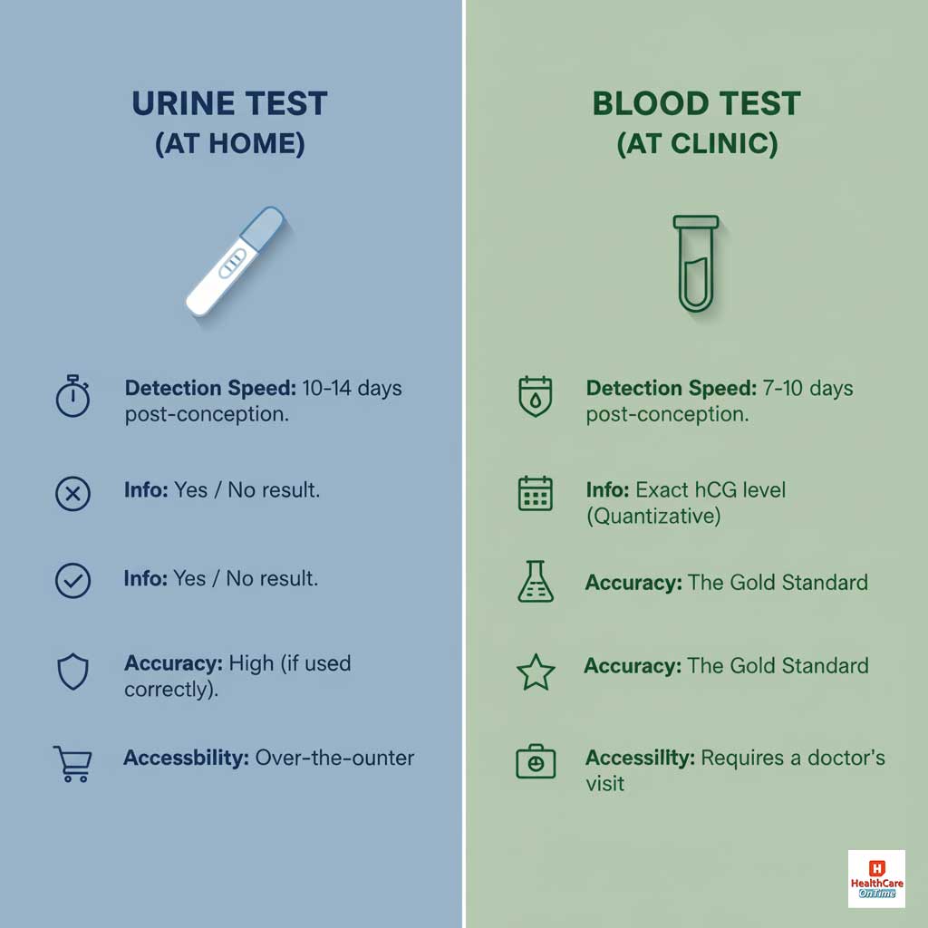 Pregnancy Test Showdown: Urine vs. Blood