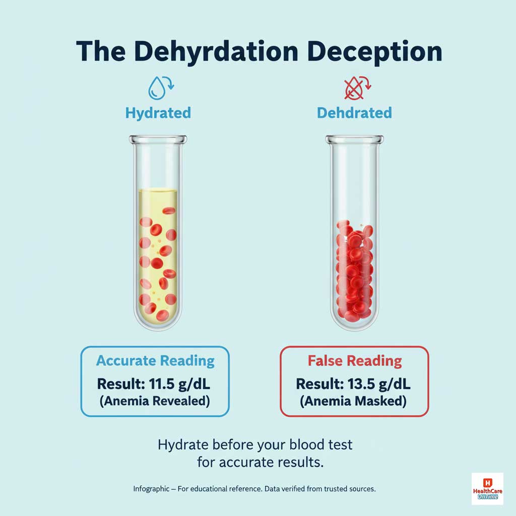 The Dehydration Deception: How Water Affects Your Blood Test